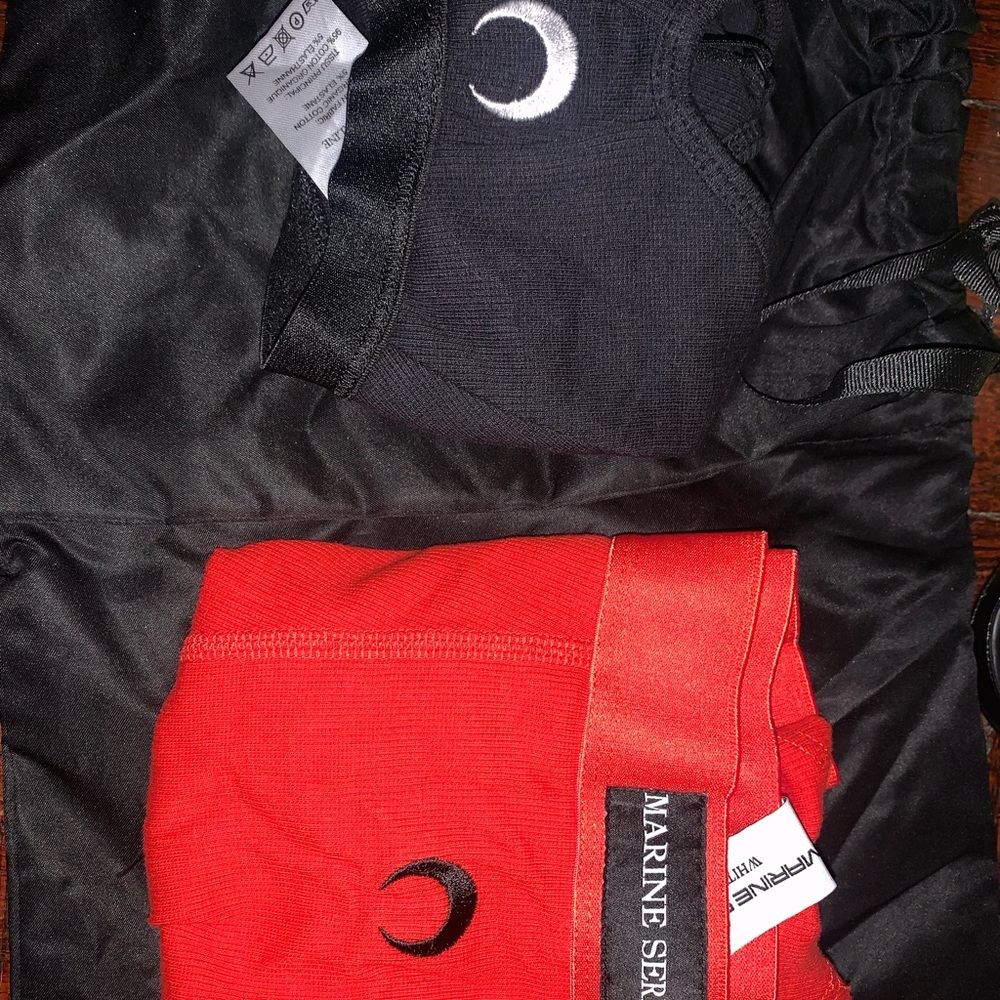 Marine Serre , large boxers . Fits high waist .
